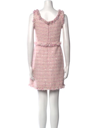 Giambattista Valli Tweed Pattern Mini Dress
