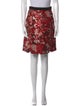 Giambattista Valli Floral Print Knee-Length Skirt