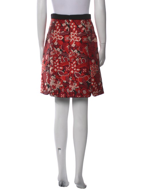 Giambattista Valli Floral Print Knee-Length Skirt