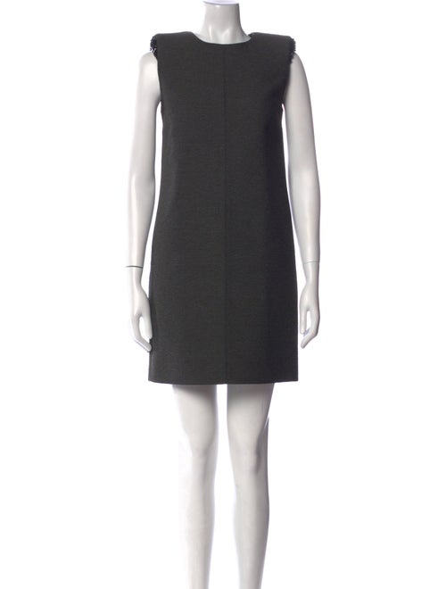 Giambattista Valli Crew Neck Mini Dress