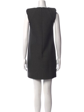 Giambattista Valli Crew Neck Mini Dress