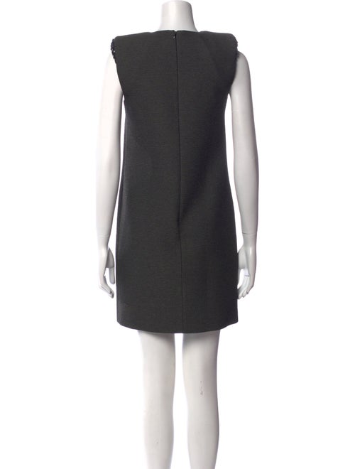 Giambattista Valli Crew Neck Mini Dress