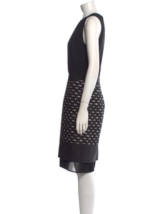 Giambattista Valli Crew Neck Knee-Length Dress