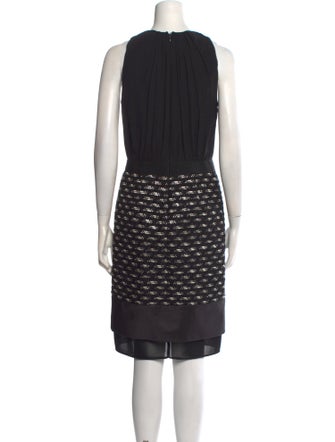 Giambattista Valli Crew Neck Knee-Length Dress