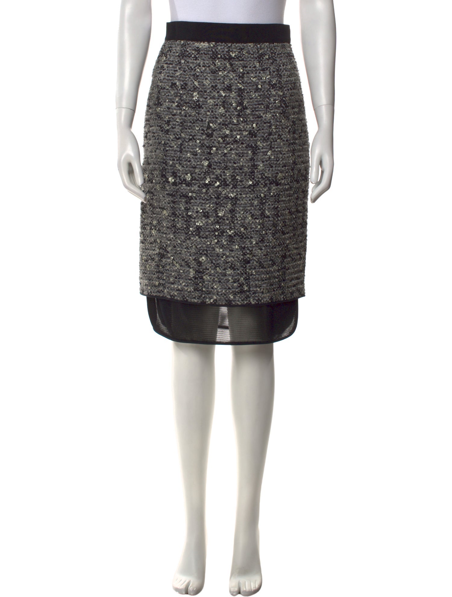 Giambattista Valli Patterned Knee-Length Skirt