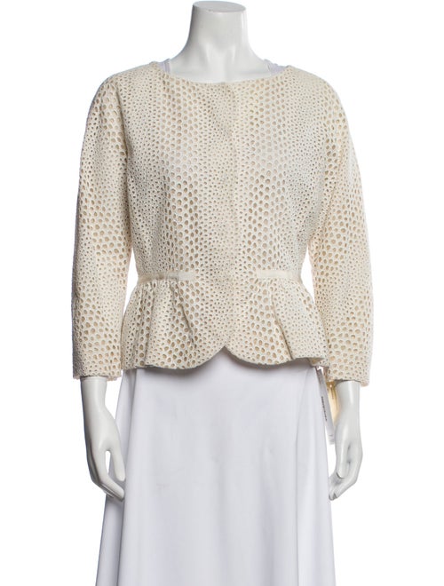 Giambattista Valli Tweed Pattern Evening Jacket