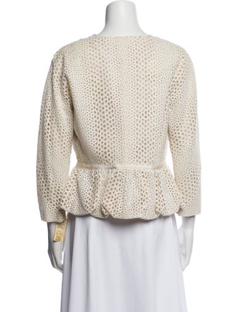 Giambattista Valli Tweed Pattern Evening Jacket