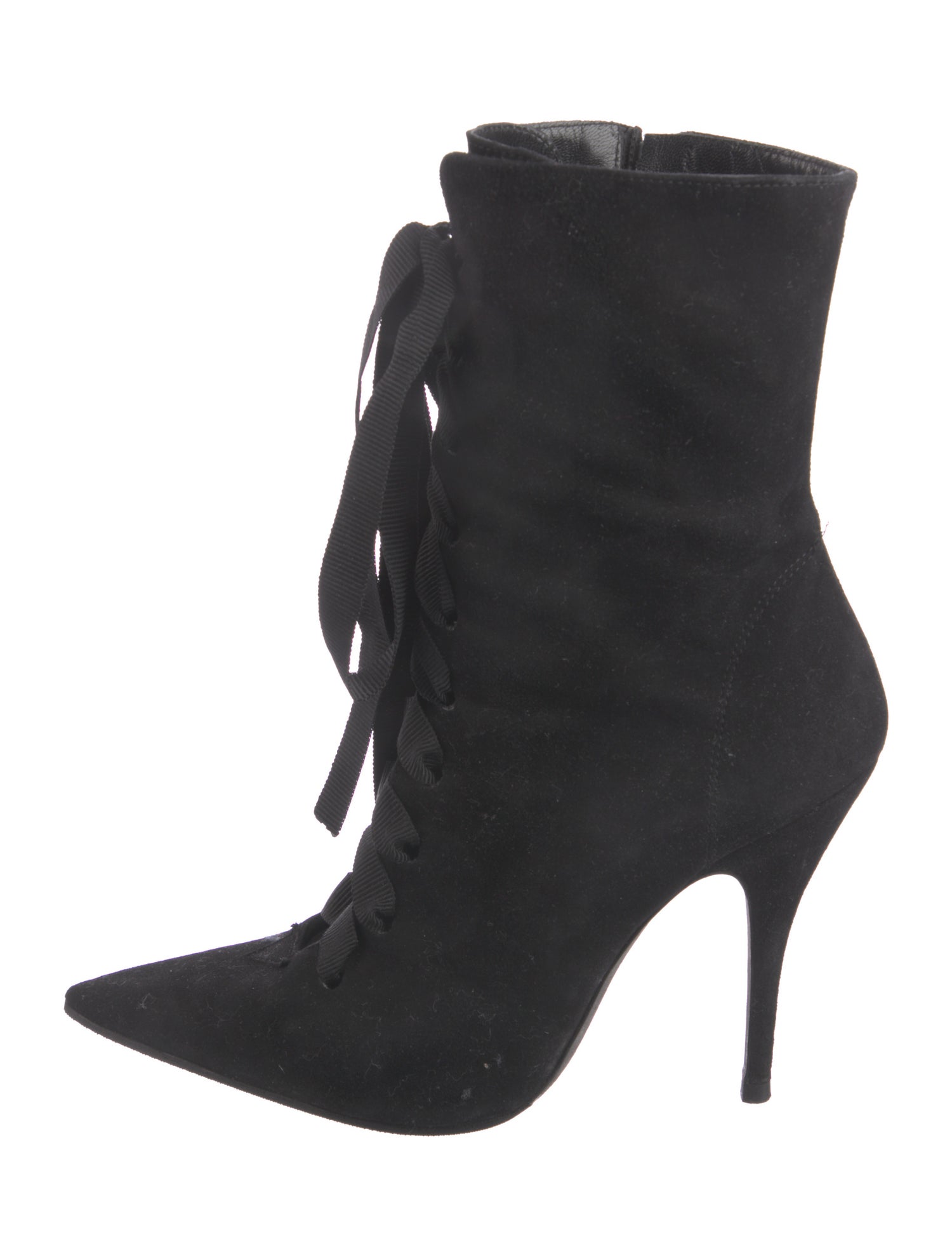 Giambattista Valli Suede Lace-Up Boots