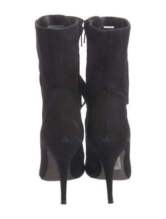 Giambattista Valli Suede Lace-Up Boots