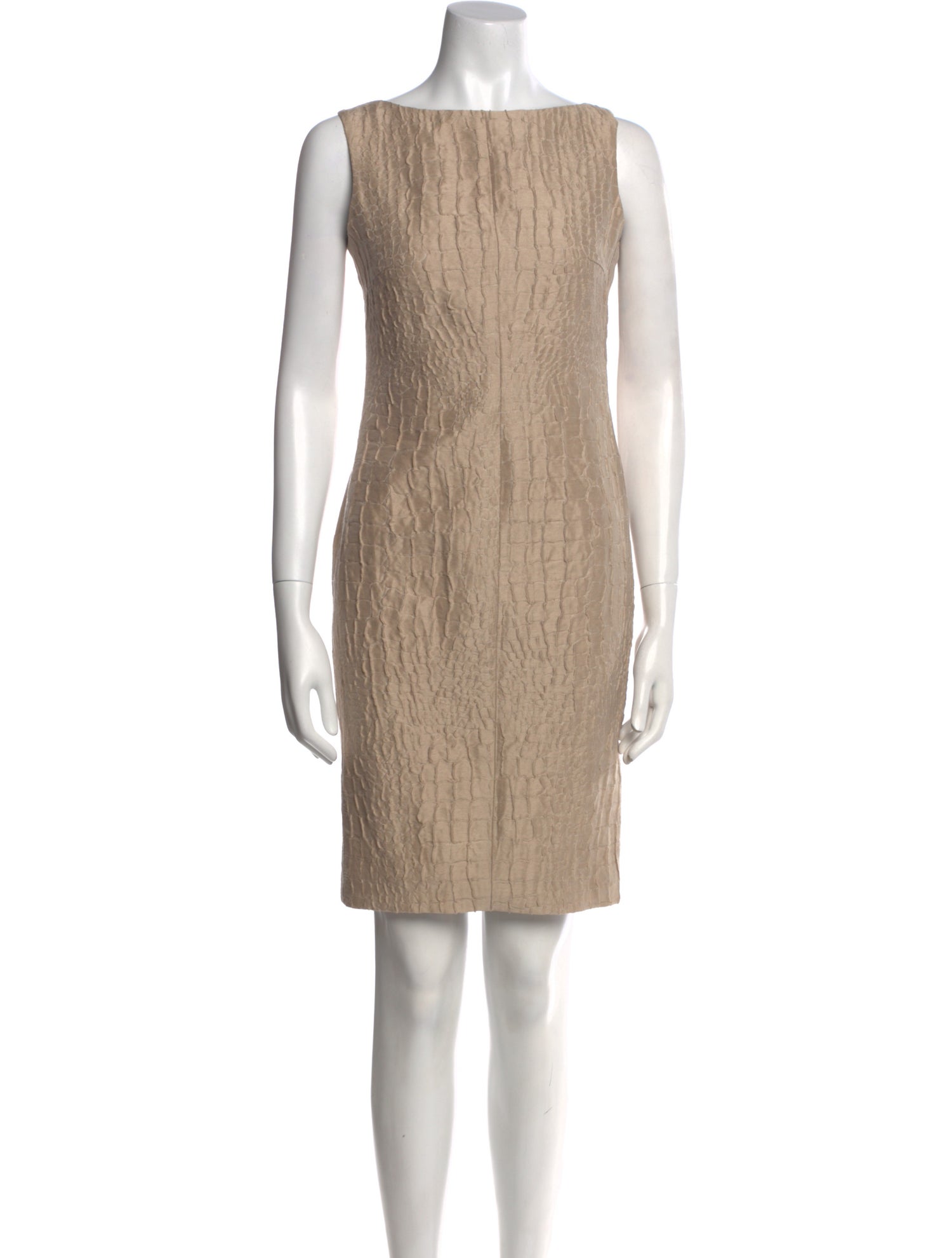Giambattista Valli Linen Mini Dress