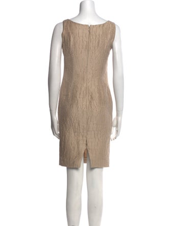 Giambattista Valli Linen Mini Dress