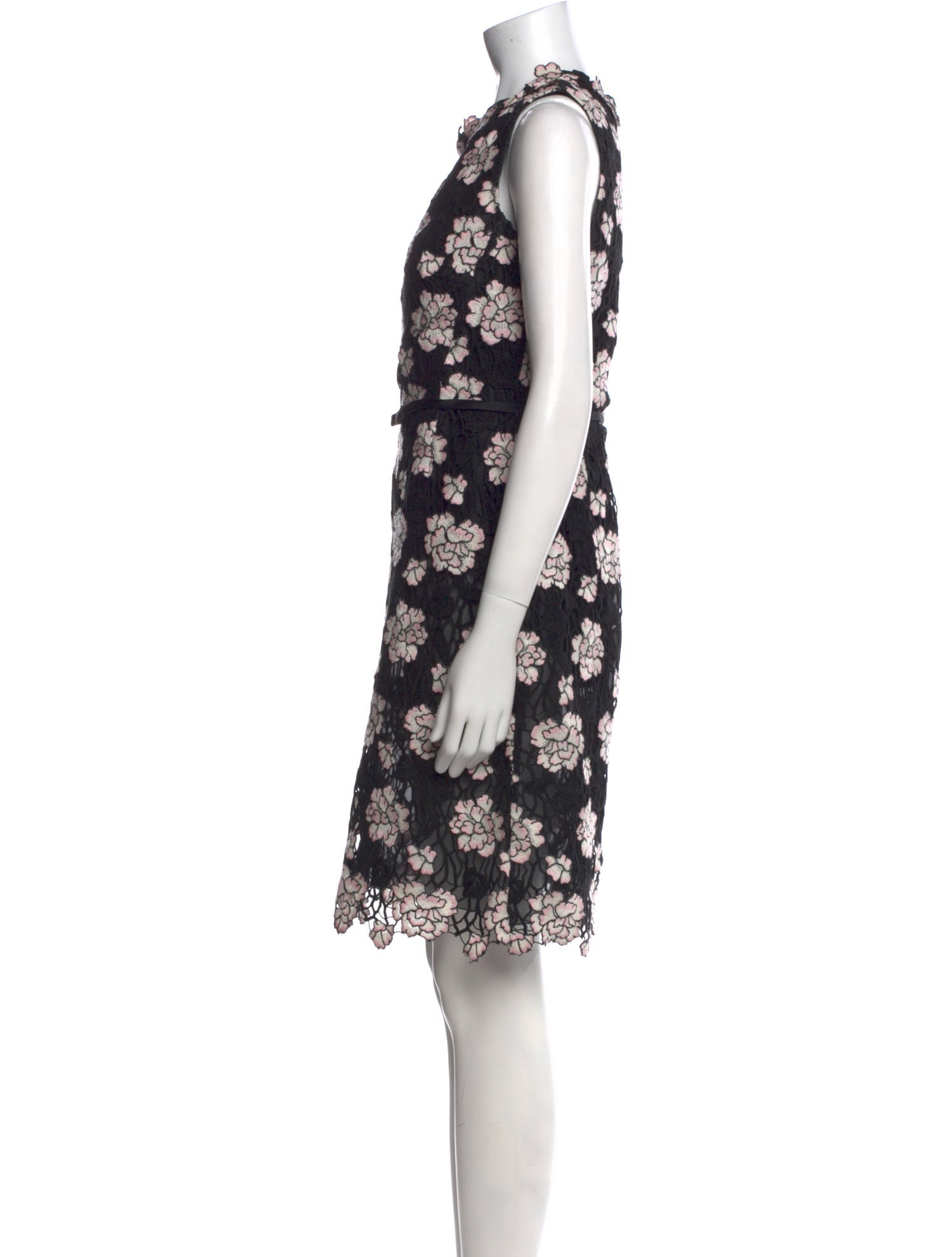 Giambattista Valli Floral Print Knee-Length Dress