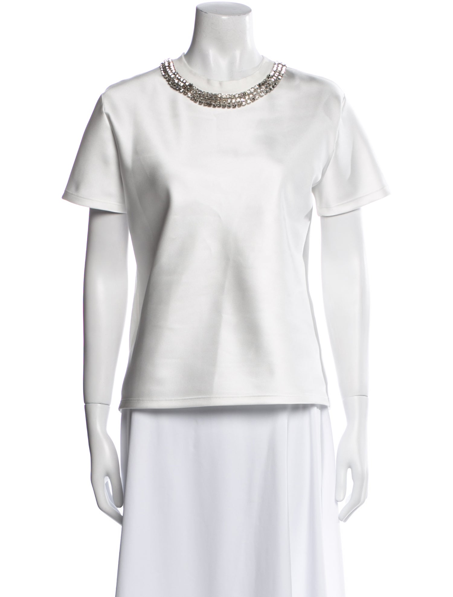 Giambattista Valli Crew Neck Short Sleeve T-Shirt