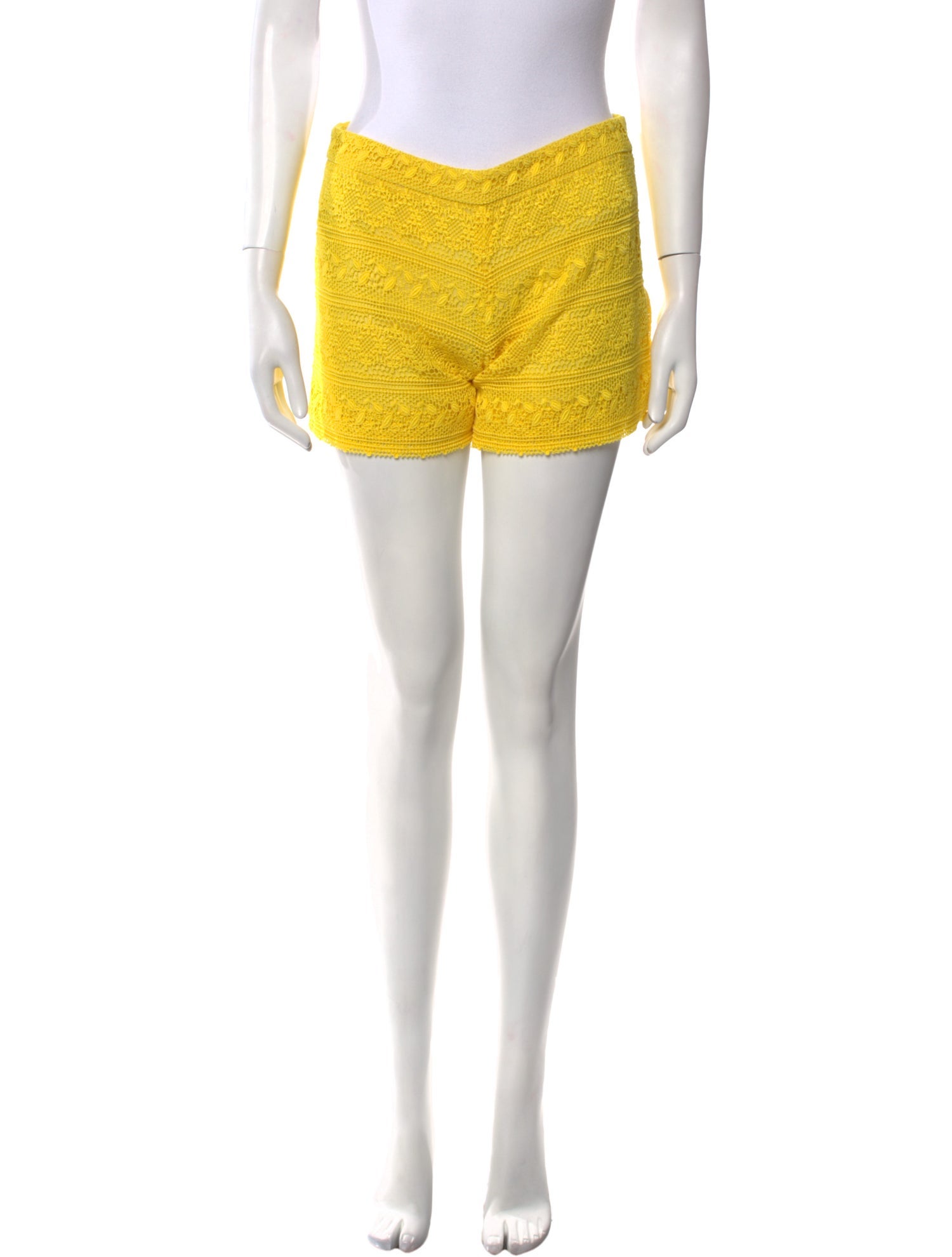 Giambattista Valli Lace Pattern Mini Shorts w/ Tags