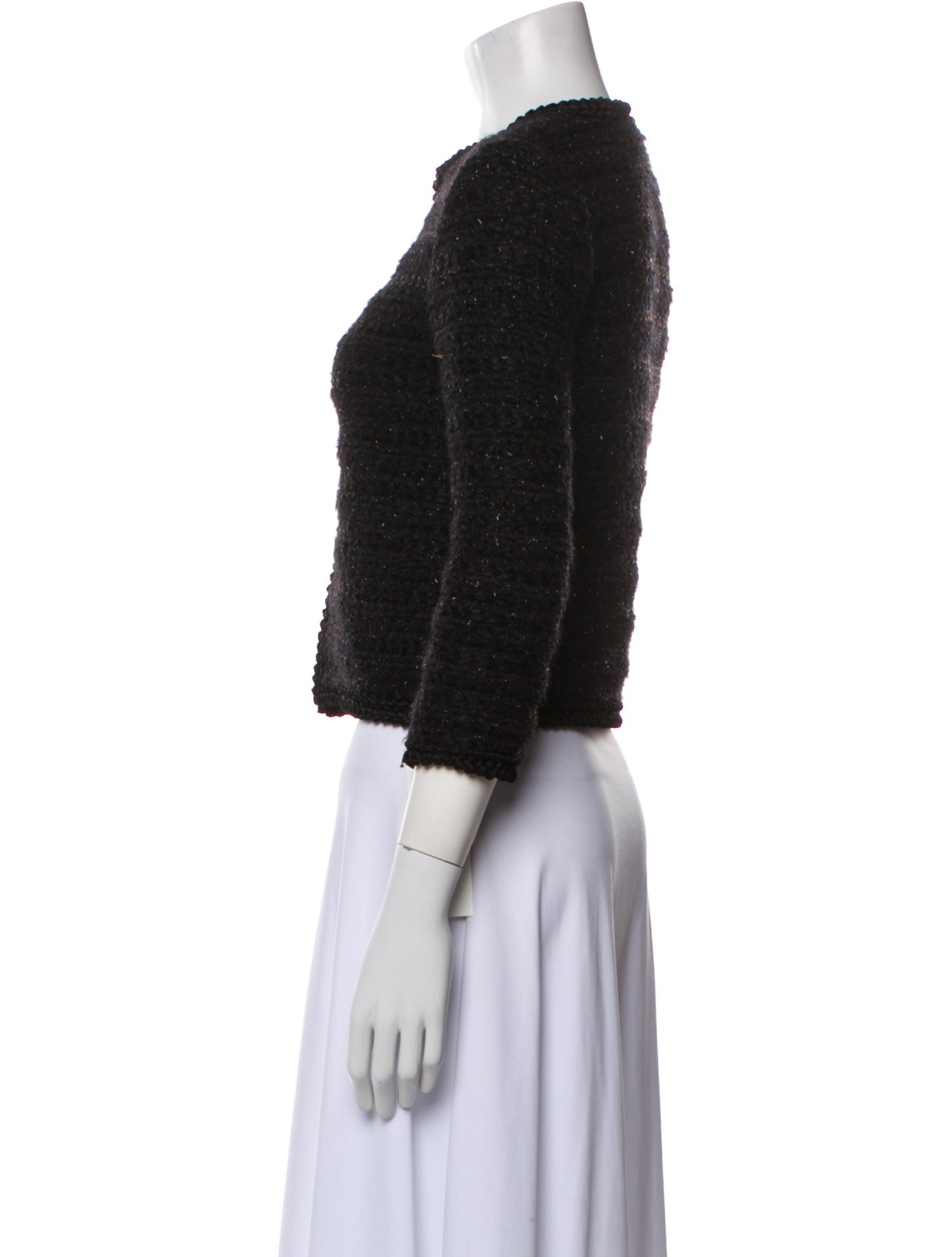 Giambattista Valli Tweed Pattern Evening Jacket