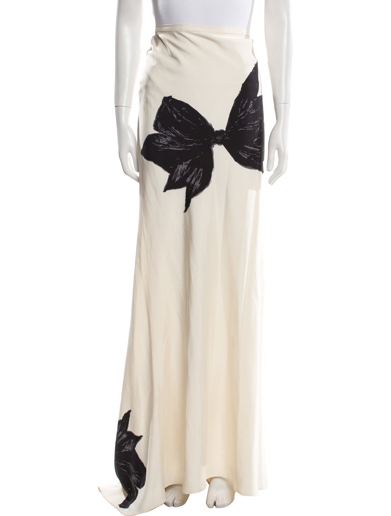 Giambattista Valli Silk Long Skirt