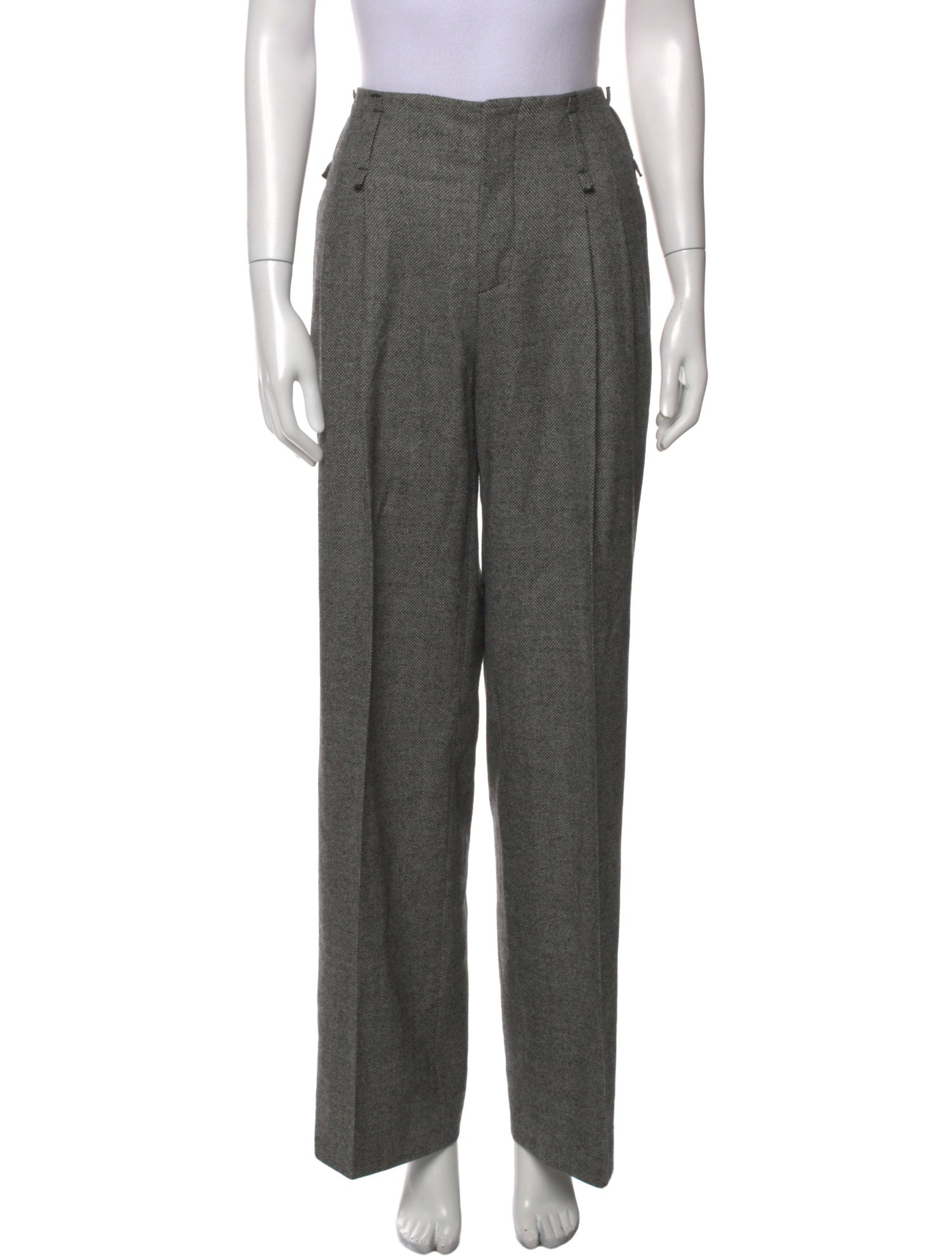 Giambattista Valli Wool Wide Leg Pants