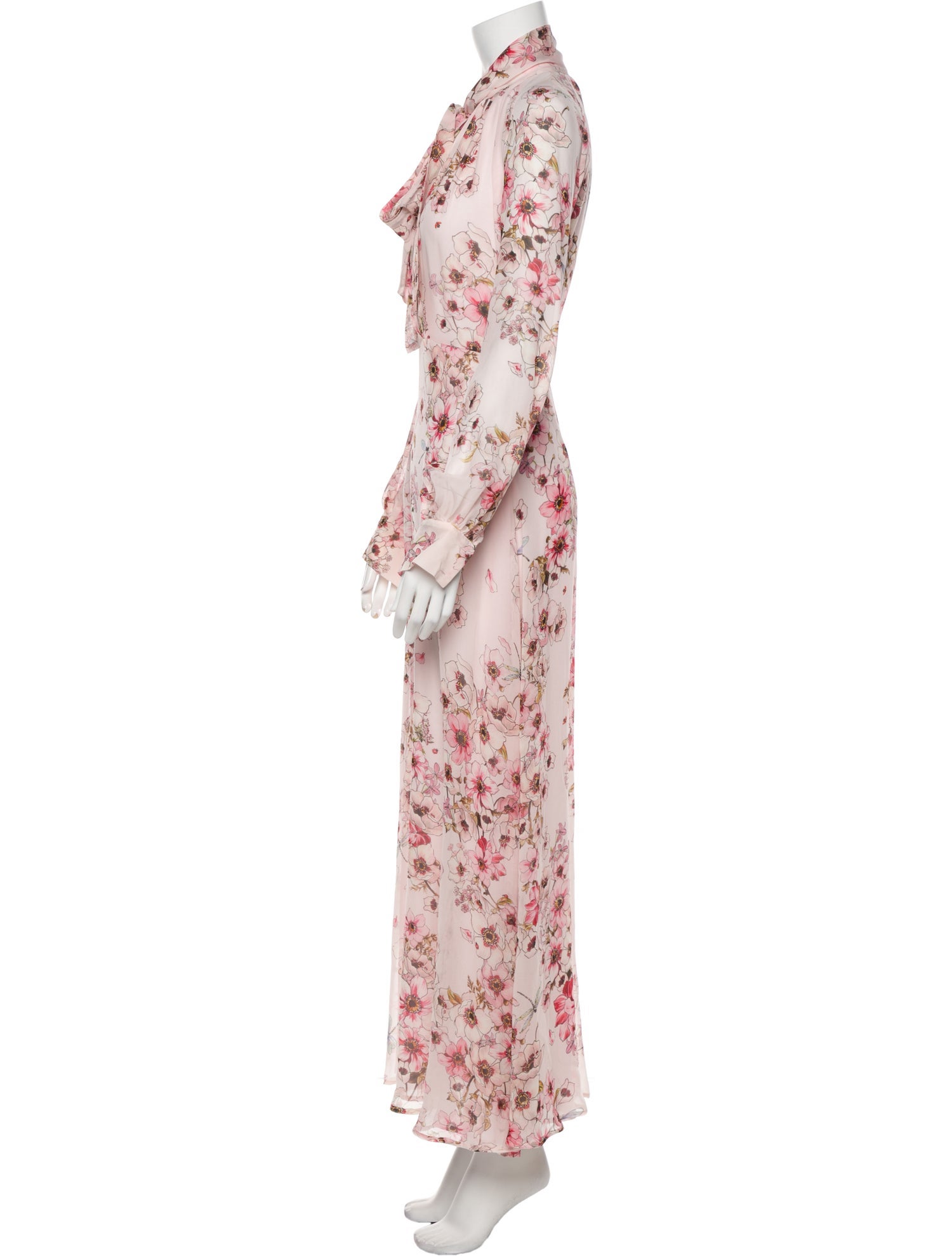 Giambattista Valli Silk Long Dress