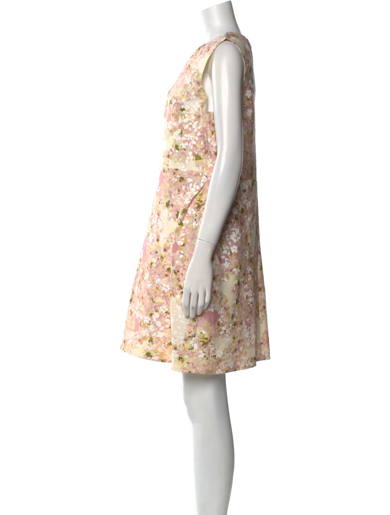 Giambattista Valli Floral Print Mini Dress