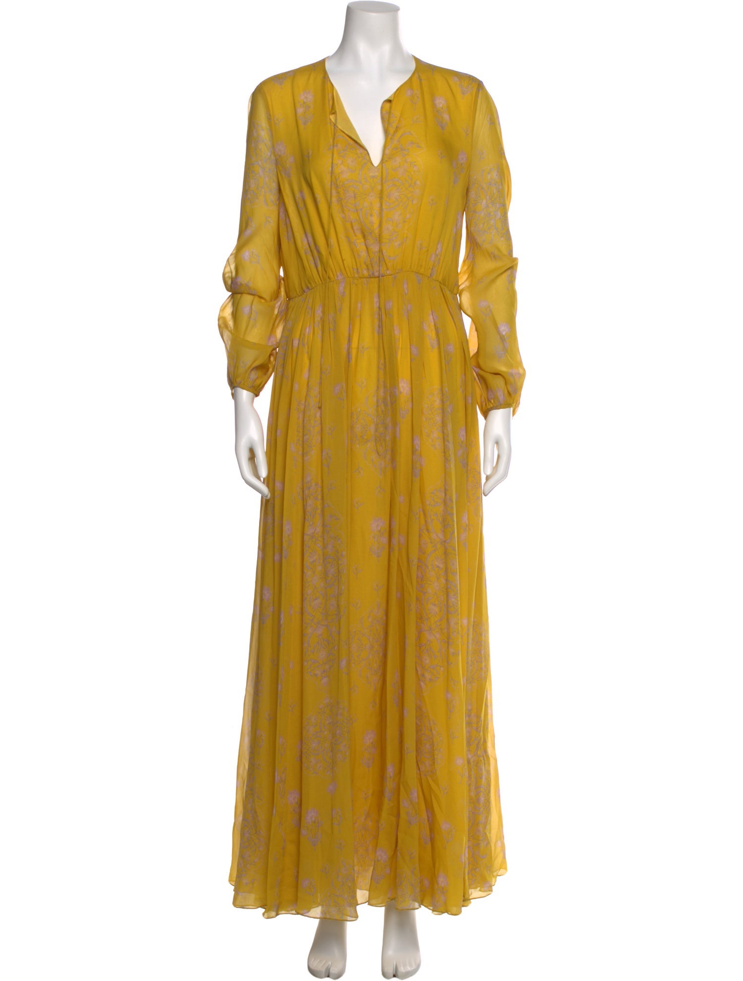 Giambattista Valli Silk Long Dress