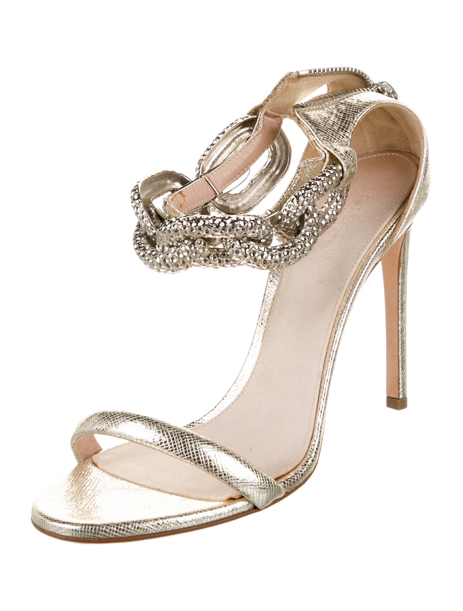 Giambattista Valli Leather Sandals