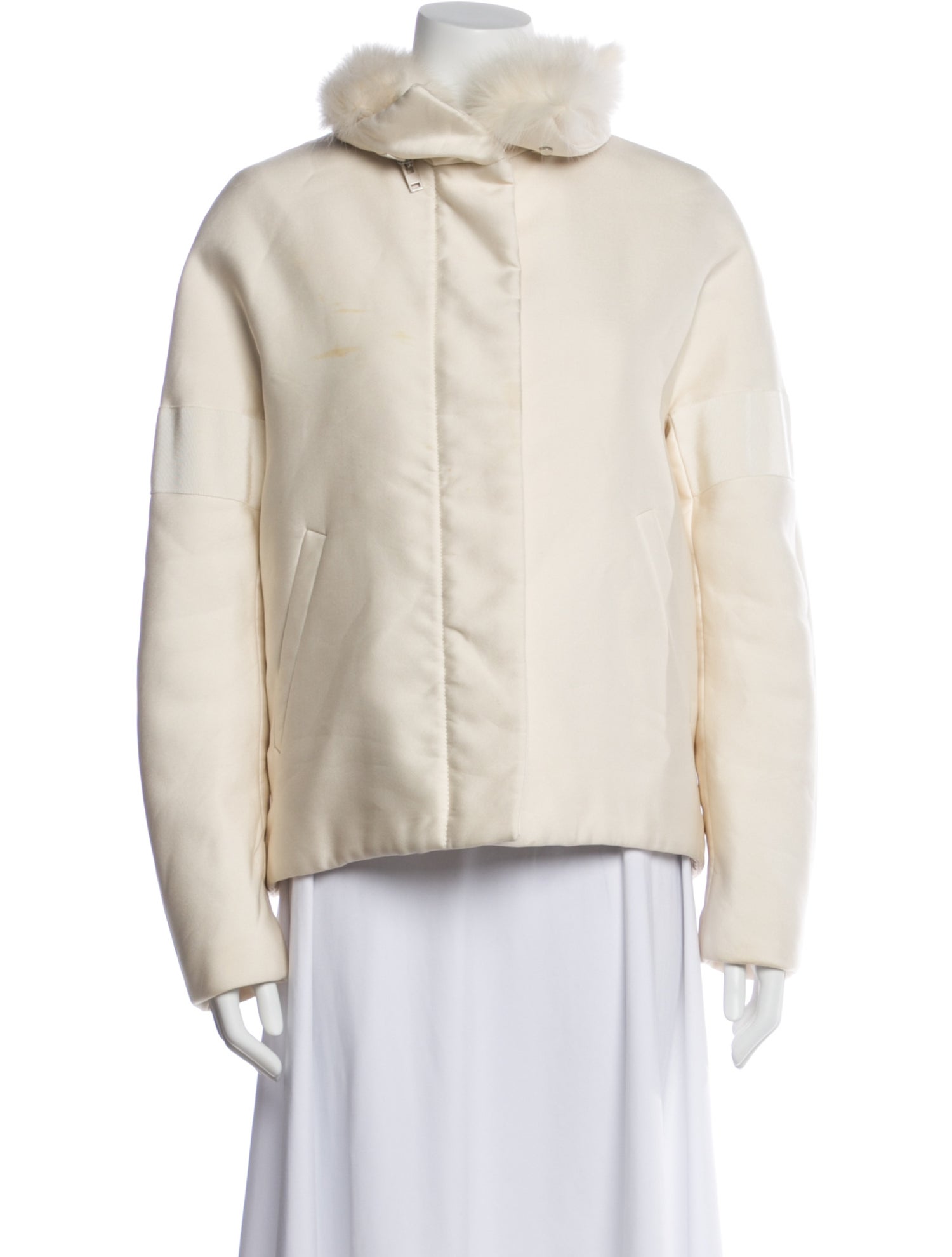 Giambattista Valli Wool Fur Jacket