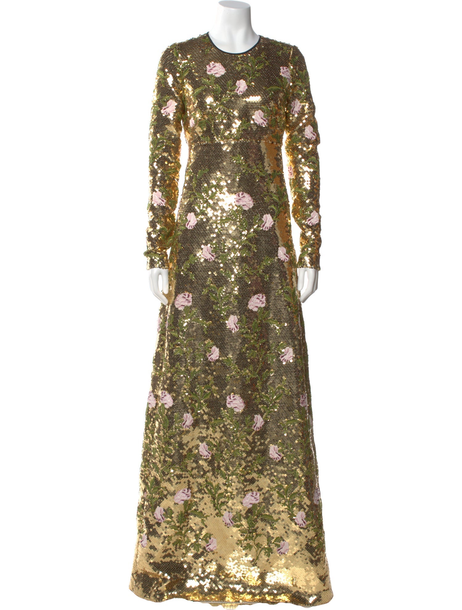 Giambattista Valli Floral Print Long Dress w/ Tags