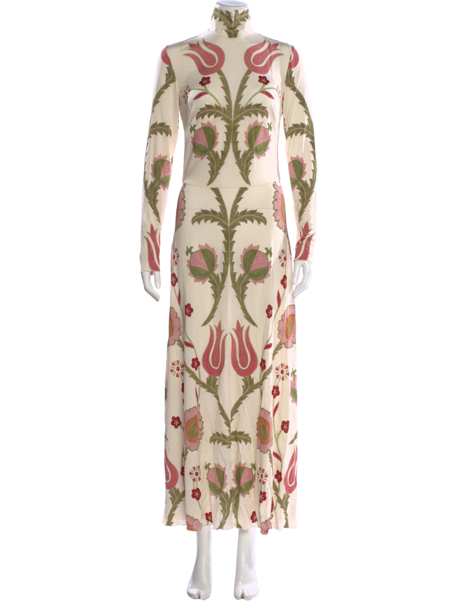Giambattista Valli Floral Print Long Dress w/ Tags