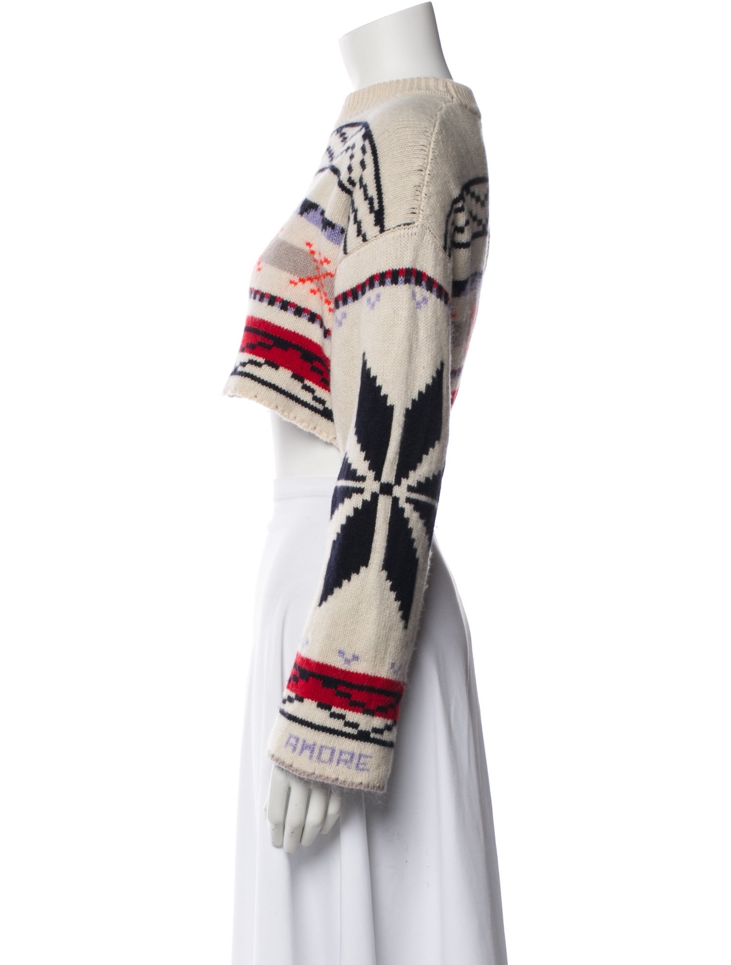 Giada Benincasa Merino Wool Striped Sweater