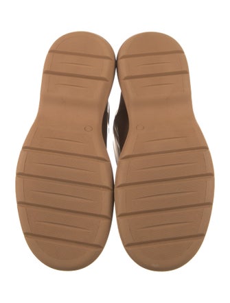 Gia Couture Leather Rain Boots