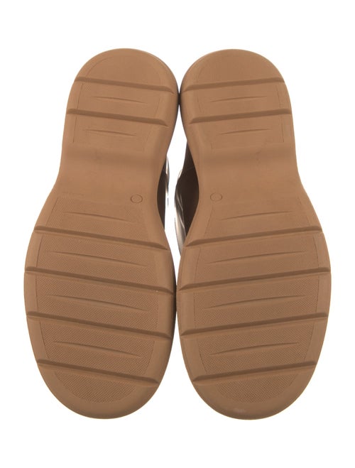 Gia Couture Leather Rain Boots