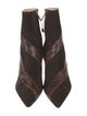 Gia Couture Suede Animal Print Boots