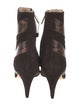 Gia Couture Suede Animal Print Boots