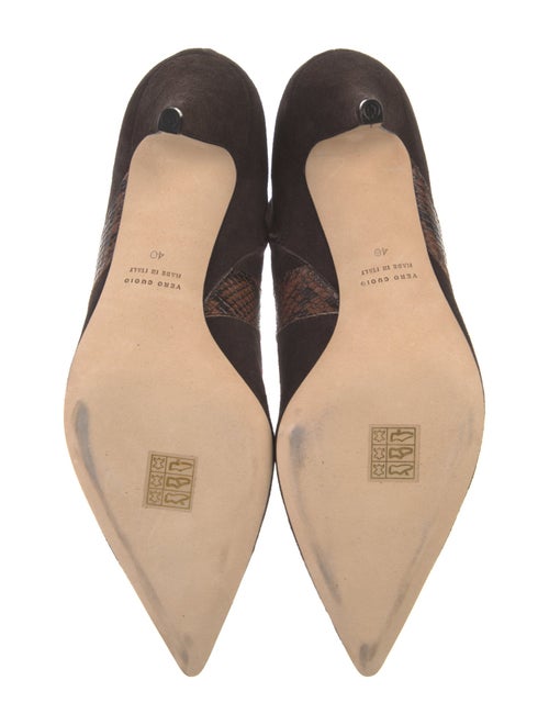 Gia Couture Suede Animal Print Boots