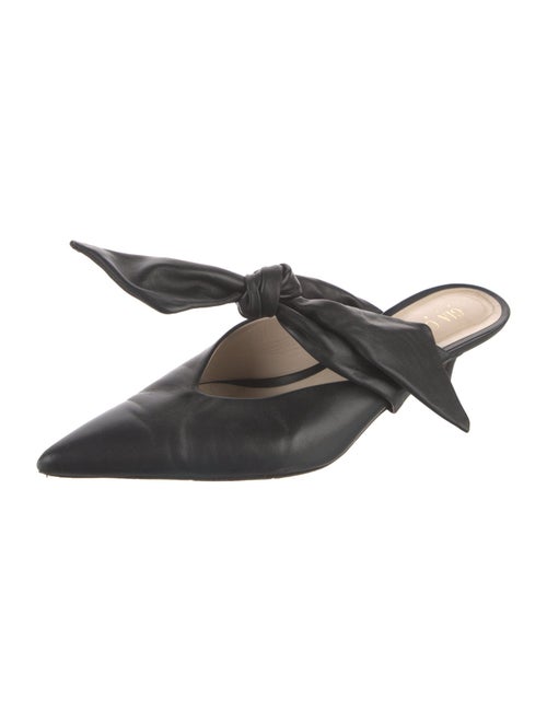 Gia Couture Leather Mules