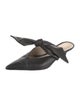 Gia Couture Leather Mules
