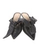 Gia Couture Leather Mules
