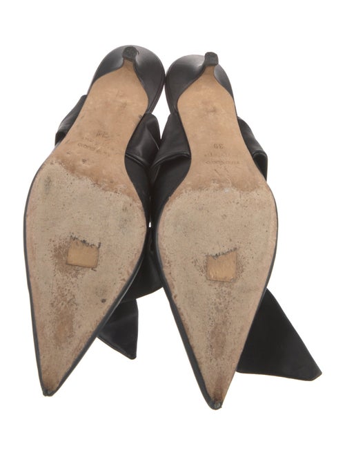 Gia Couture Leather Mules