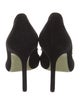 Giannico Suede T-Strap Pumps