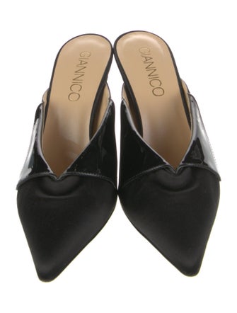 Giannico Satin Mules