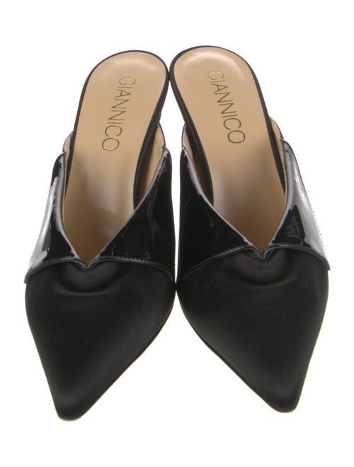Giannico Satin Mules