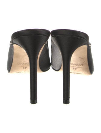 Giannico Satin Mules