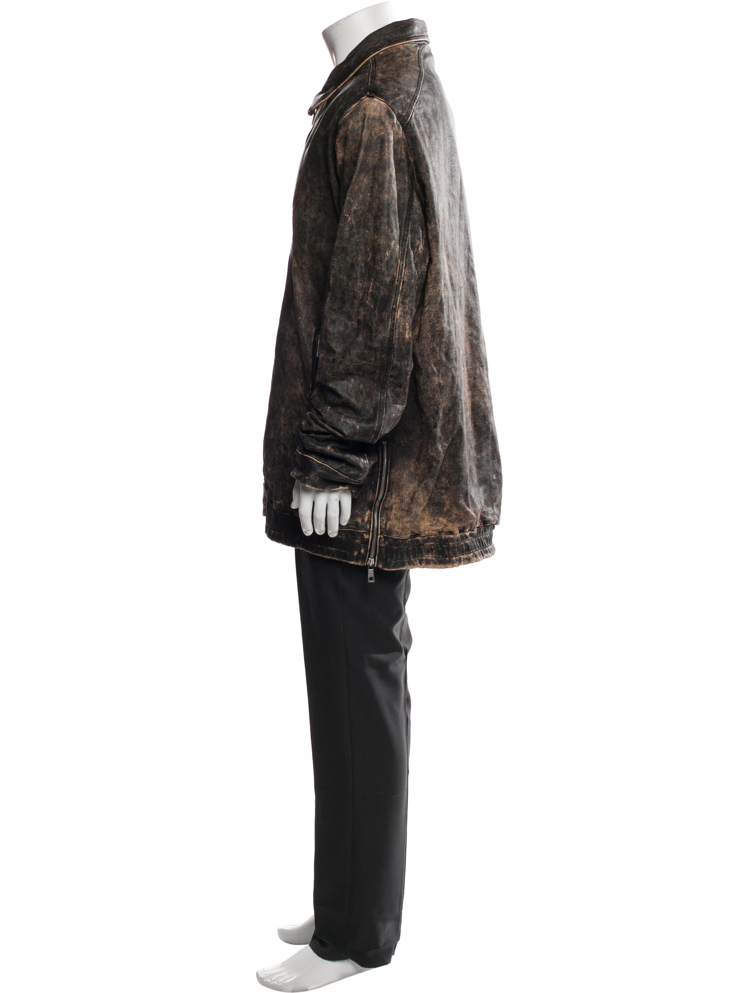 Giorgio Brato Leather Parka