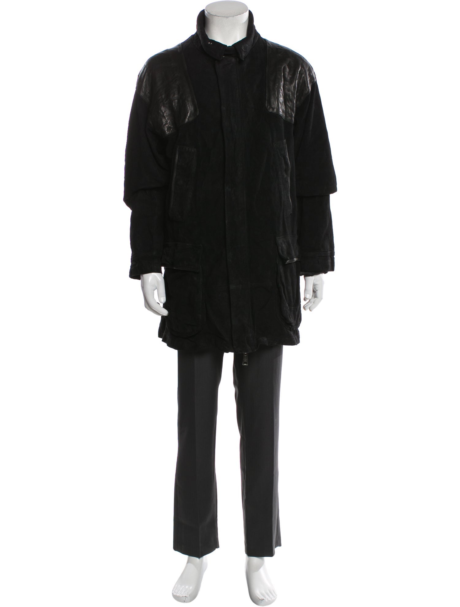 Giorgio Brato Leather Parka