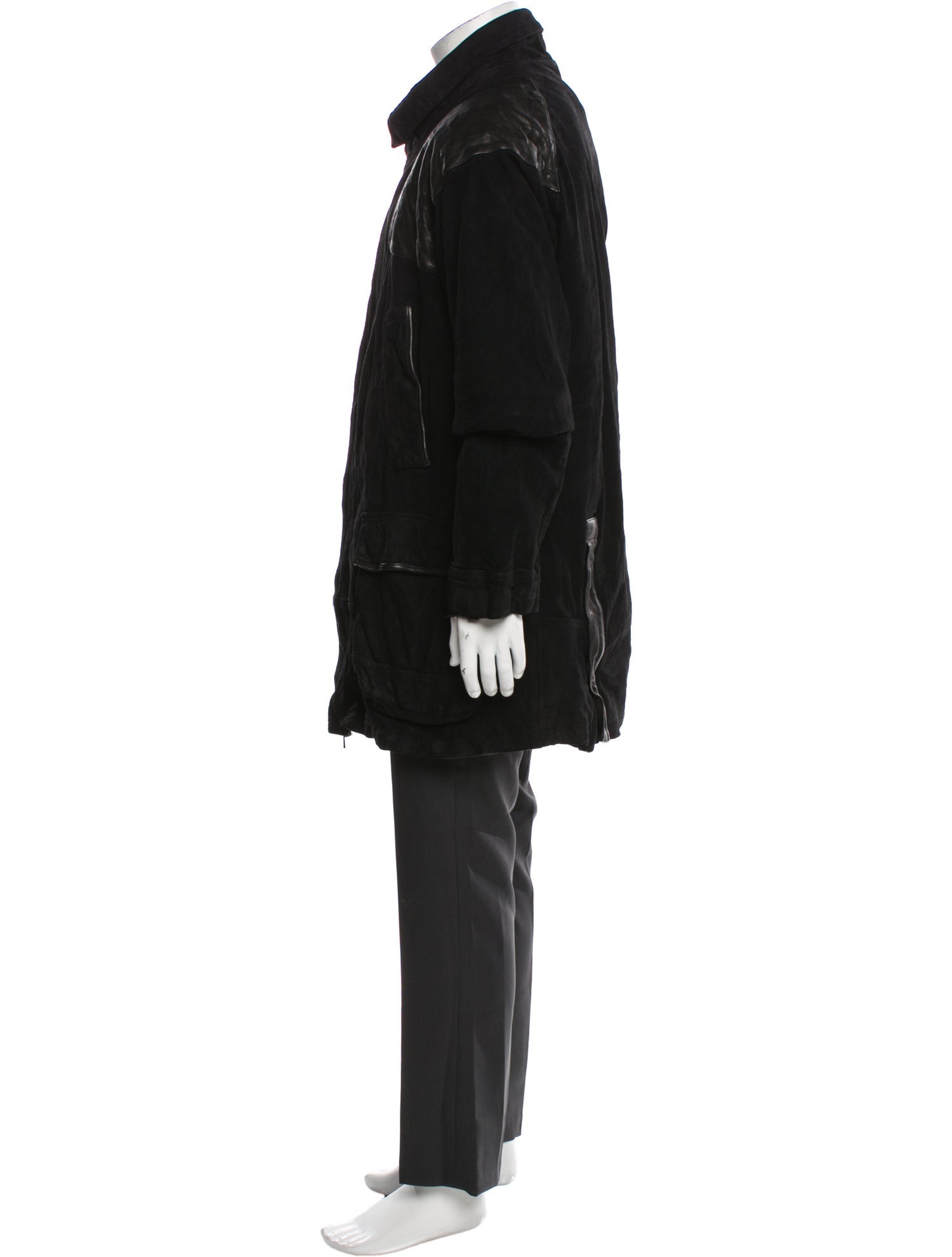 Giorgio Brato Leather Parka