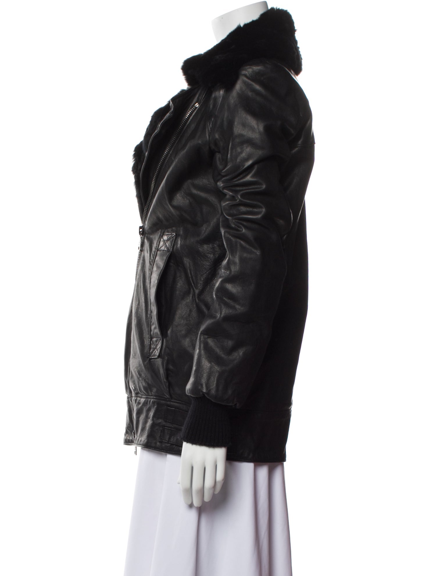 Giorgio Brato Leather Biker Jacket