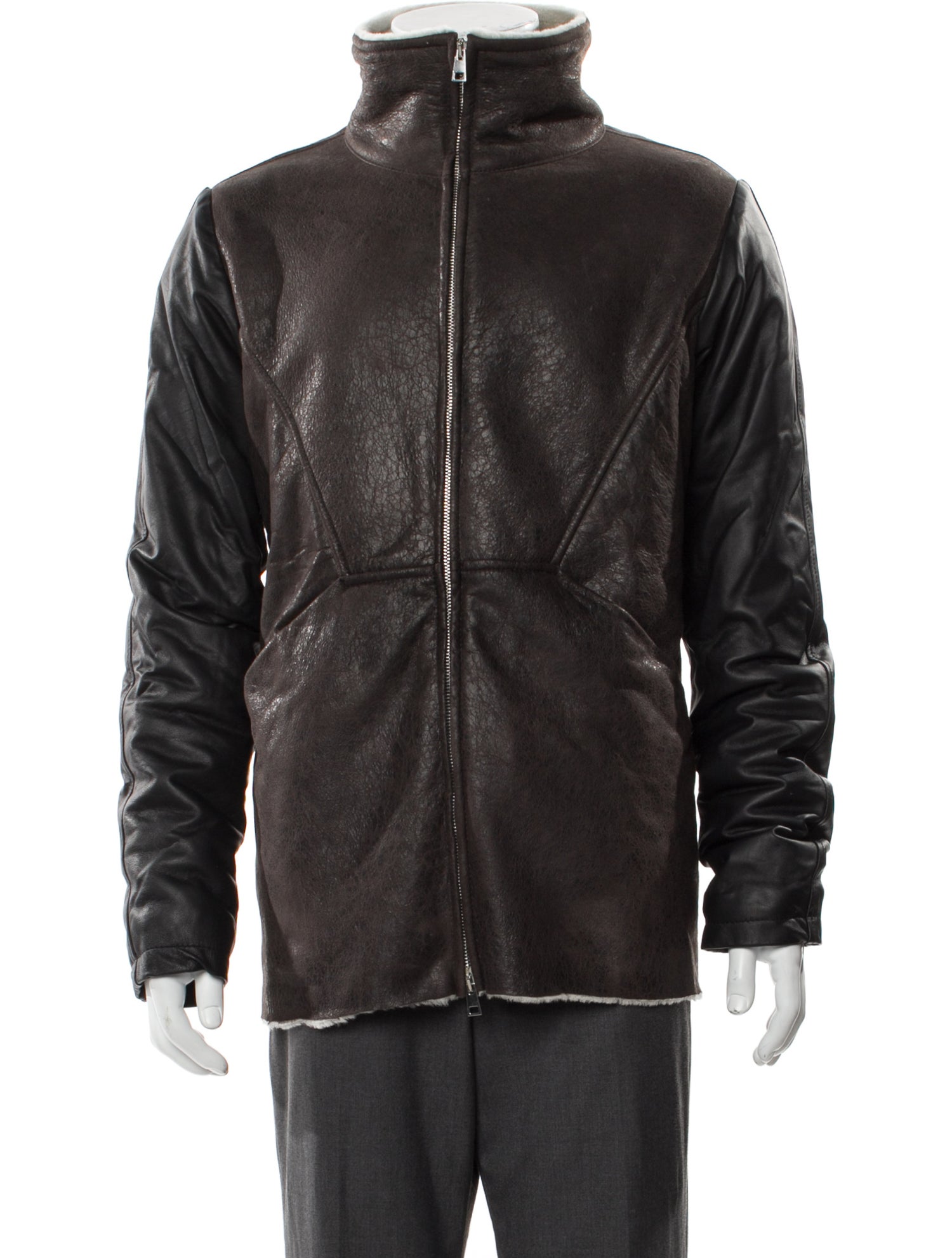 Giorgio Brato Shearling Moto Jacket w/ Tags
