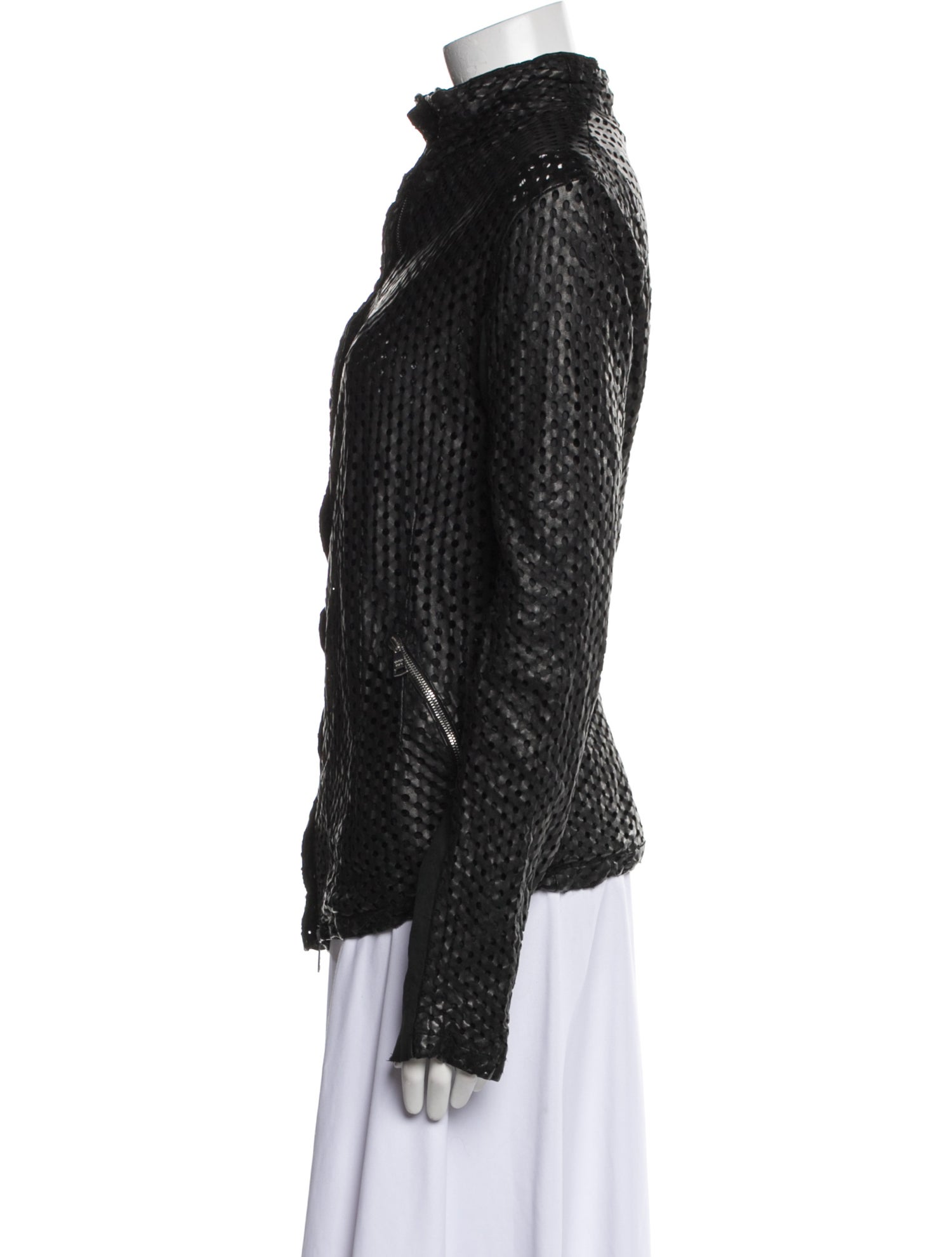 Giorgio Brato Leather Biker Jacket