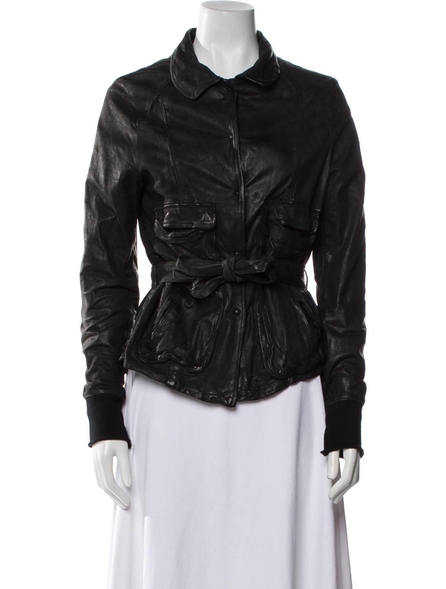 Giorgio Brato Leather Coat