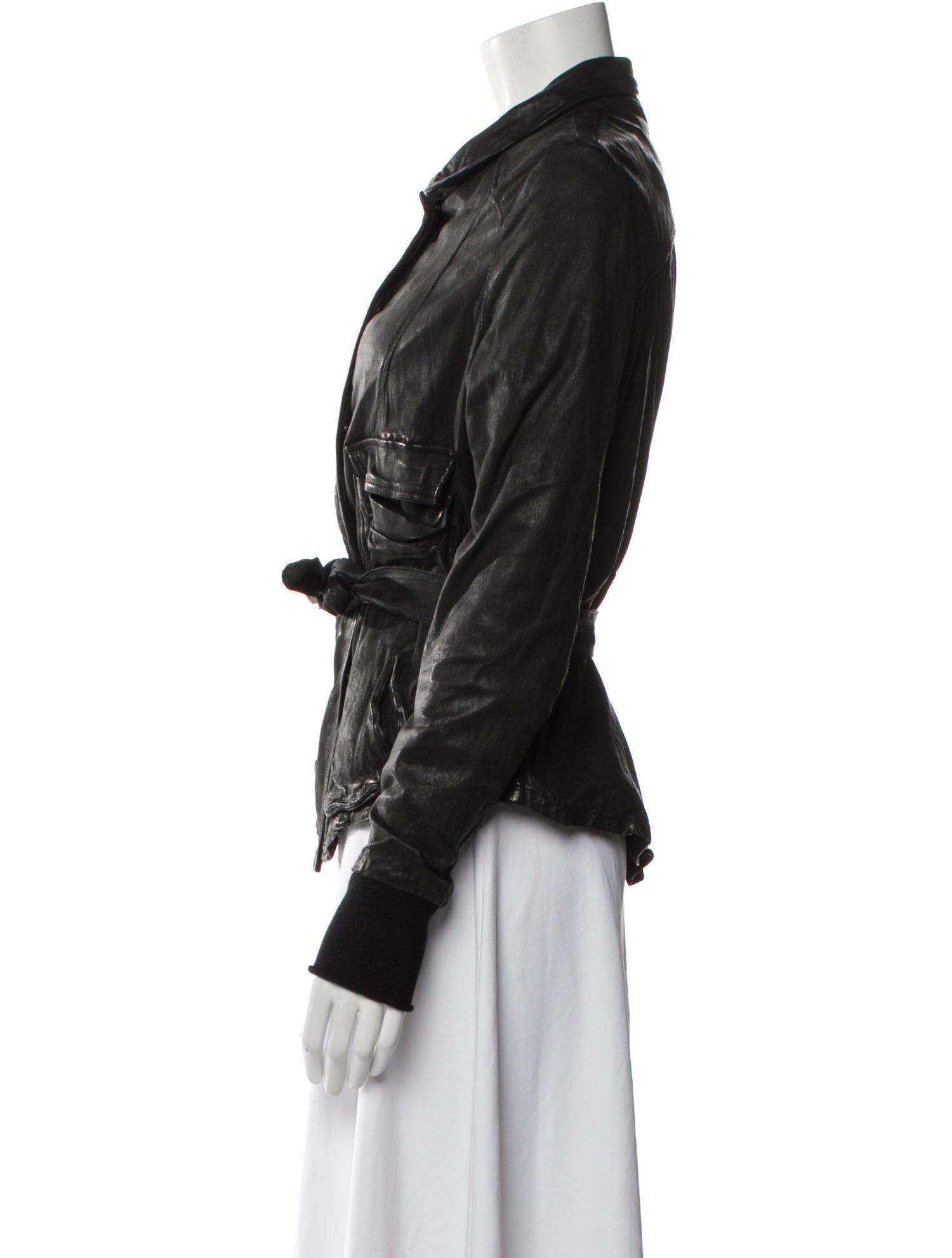 Giorgio Brato Leather Coat